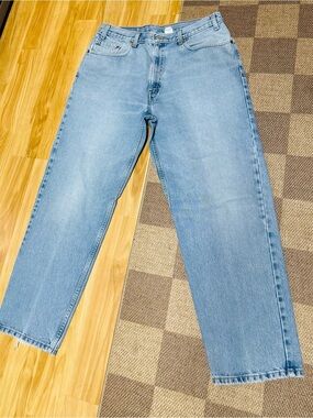 Vintage 90s Levi’s 550 Jeans Men’s 38x30 Tag Medium Wash Distressed Relaxed Fit
